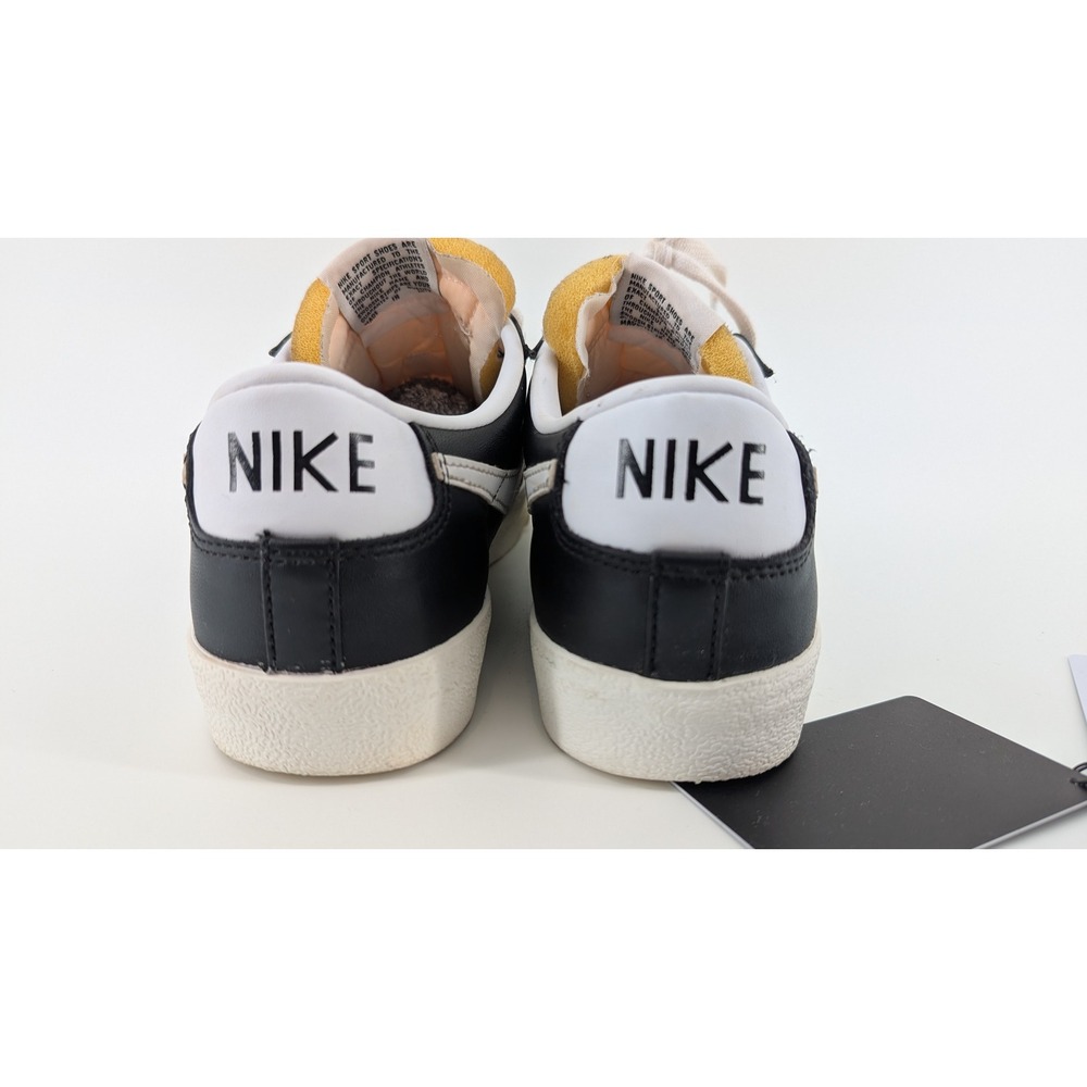 Nike Blazer Low 77 Vintage Black White Sneakers DA6364-001 Mens 7.5 - Picture 4 of 6